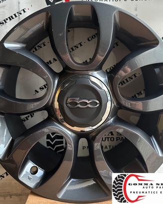 4 CERCHI IN LEGA ORIGINALI RAGGIO 17 FIAT 500L