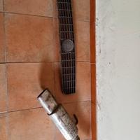 griglia anteriore grande punto e scarico 