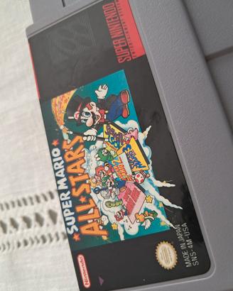 snes super mario all stars nintendo usa ntsc