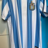 Maglia maradona argentina 1986 con etichetta