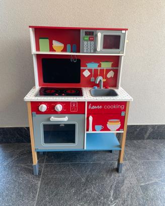CUCINA GIOCO ECO IN LEGNO – WOOD “N” PLAY
