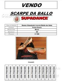 Scarpe da ballo danze standard e liscio