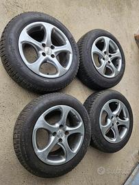 Gomme termiche con cerchi lega 195/60 R15 M+S 