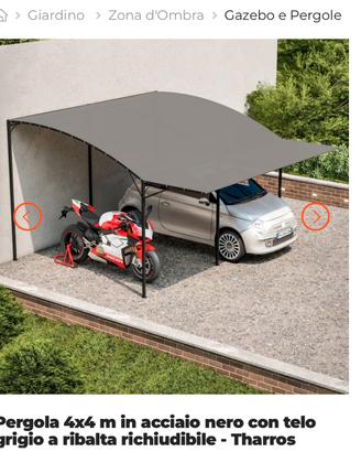 2 al prezzo di una Pergola 4x4
