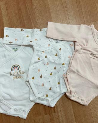 set tre body neonata