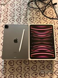 Ipad pro 11 M2 256GB  + Apple Pencil 2 + Cover