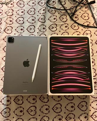 Ipad pro 11 M2 256GB  + Apple Pencil 2 + Cover