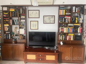 Libreria legno massello