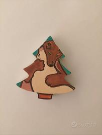 set 4 addobbi di Natale da appendere