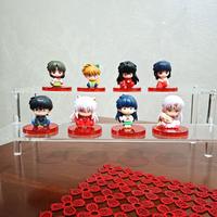 action figure inuyasha serie completa 8 gashapon
