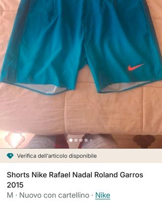 pantaloncino Rafael Nadal Roland Garros 2015