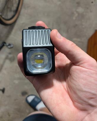 Luce anteriore MTB e gravel con attacco GoPro, GPs