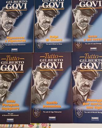 6 libretti commedie Gilberto Govi