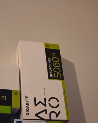 RTX 5060 ti AERO 8gb BIANCA