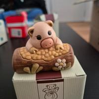 maialino thun presepe classico 