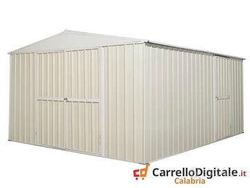 Box prefabbricato in acciaio 360x430cm avorio