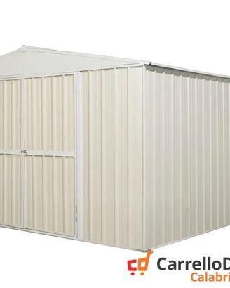 Box prefabbricato in acciaio 360x430cm avorio