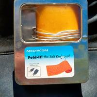 Tastiera in silicone arancione Mediacom Fold-itUSB