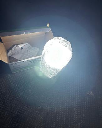 2 pezzi finte telecamere solare  da 77 led