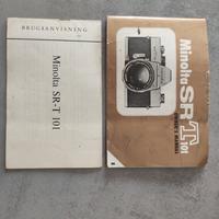 manuale d'istruzioni Minolta SRT 101 in inglese  