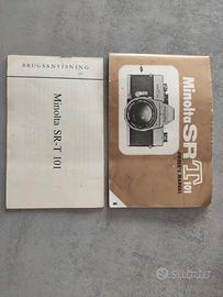 manuale d'istruzioni Minolta SRT 101 in inglese  