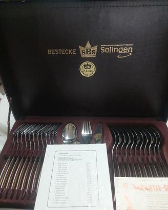set posate placcato in oro