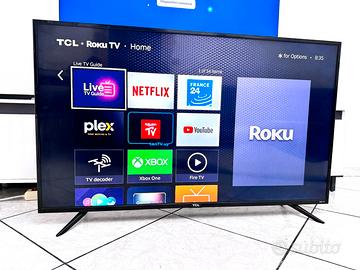 Tv smart TCL 55”pollici 4k HDR10 rokutv