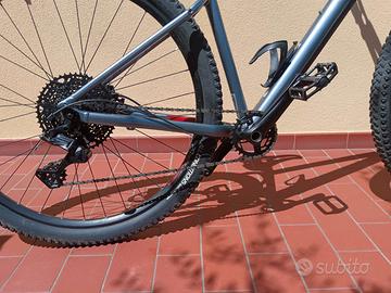 Bici MTB ROCKRIDER  EXPL 520 - Tg 29 grigio metal.