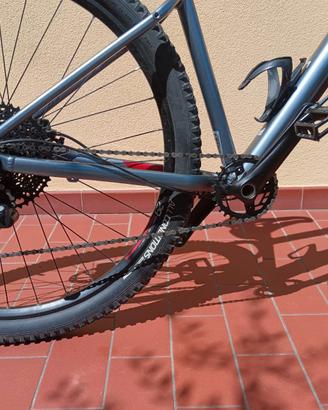 Bici MTB ROCKRIDER  EXPL 520 - Tg 29 grigio metal.