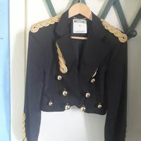 Giacca donna Moschino Couture in stile militare 