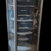 espositore vetrina girevole led interni illuminata