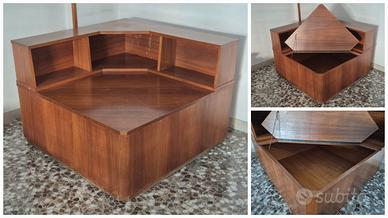 Mobile angolare in legno massello