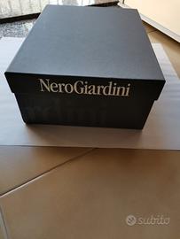 Scarpe Nero Giardini  vera pelle n. 37 