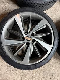 Cerchi 18 5x112 seat vw gommati invernali