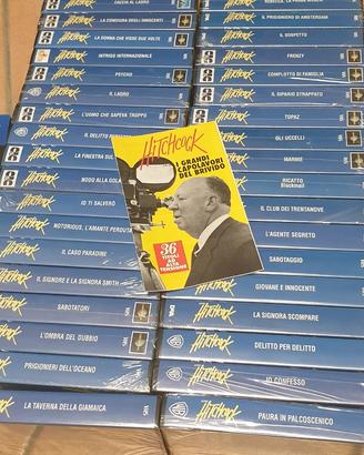 Capolavori del Brivido 36 film di Hitchcock in VHS