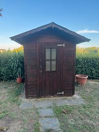 Casetta da giardino in legno