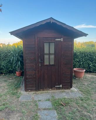 Casetta da giardino in legno