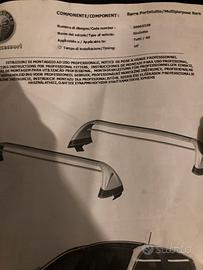 Barre  portatutto per automobile