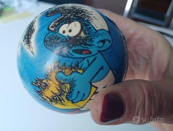 Pallina "The Smurfs" Puffi Vintage anni 80