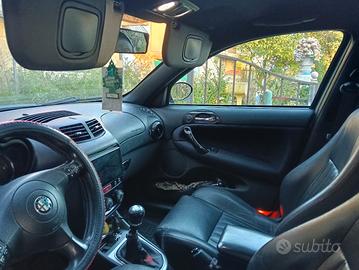 Alette parasole nere alfa 147