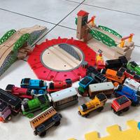 pista legno trenino thomas