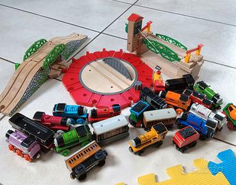 pista legno trenino thomas