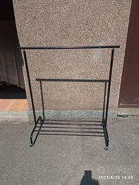 Appendi abito con rotelle estensibile