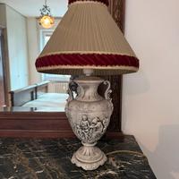 Lampada antica anni 1920 con bajour