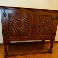 Madia e panca contenitiva artigianali