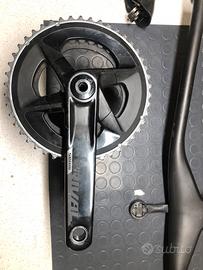 Guarnitura sram  rival completa nuova 46/33 172,5
