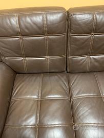 Divano in pelle