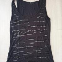 Top lungo sottogiacca rock dark gothic emo