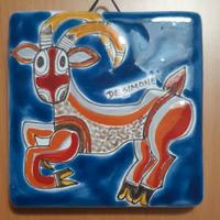Piastrella ceramiche De Simone segno zodiac.Ariete