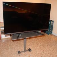 TV LCD OLED supporto con ruote